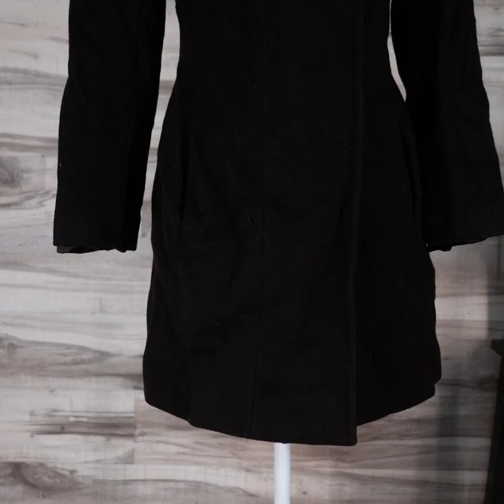 Trina Turk Wool Blend Pea Coat - Picture 3 of 7